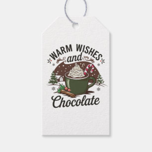 Warm Wishes and Chocolate Gift Tags