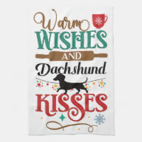 Warm Wishes and Dachshund Kisses
