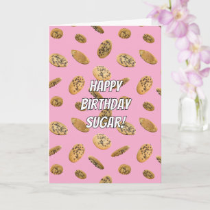 Warm Wishes Chocolate Chip Cookie Birthday Card