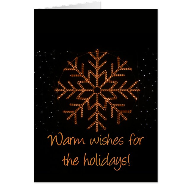 Warm wishes for the holidays (Front)