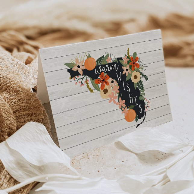 Warm Wishes From Florida Note Card (Creator Uploaded)