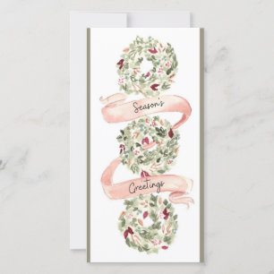 Warm Wishes: Seasons Greetings  Holiday Card