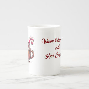   Warm wishes with hot coffee Mug