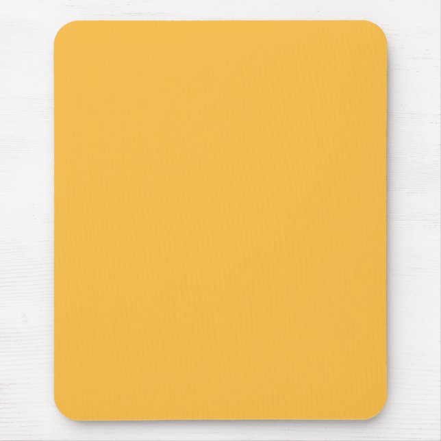Warm Yellow Mouse Pad (Front)