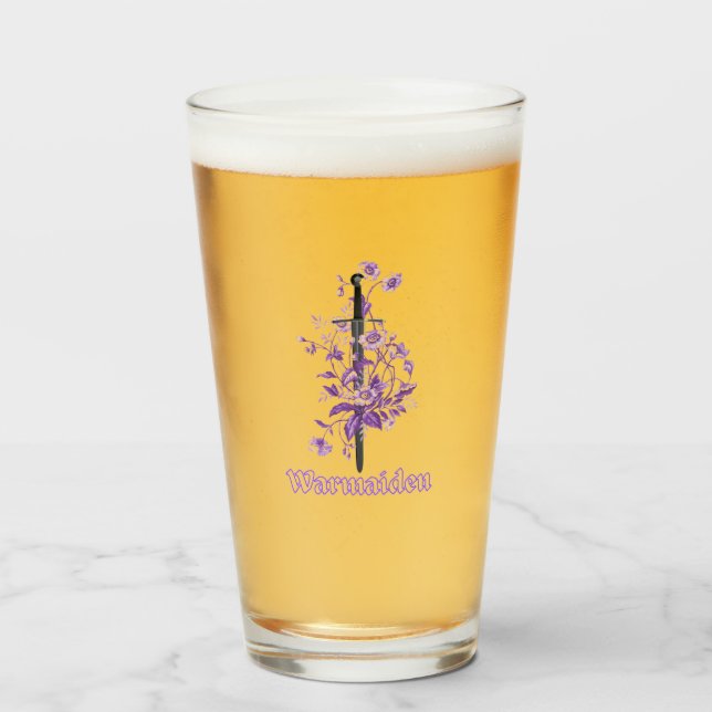 Warmaiden - Glass Tumbler (Front Filled)