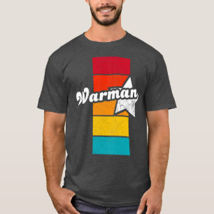 Warman Saskatchewan Canada Vintage Distressed Souv T-Shirt