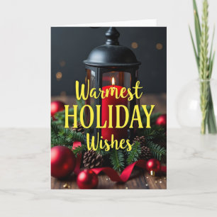 Warmest Christmas Wishes Card