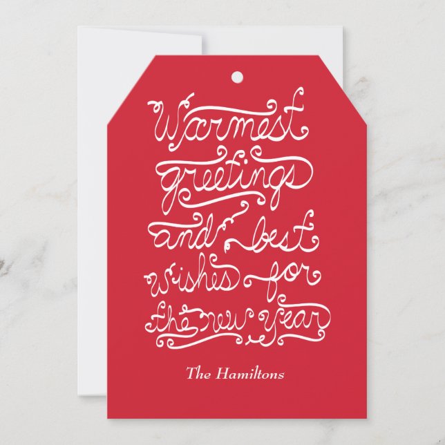 warmest greetings card (Front)