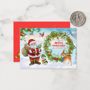 "Warmest Wishes: A Christmas Card Overflowing 