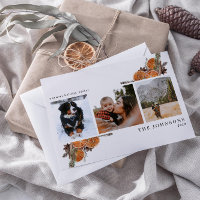 Warmest Wishes Boho Citrus Botanical 3 Photo Holi