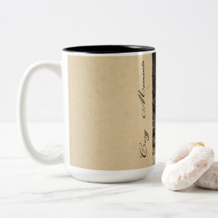 Warmest Wishes Christmas Mug – Vintage Design