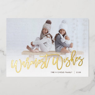 Warmest Wishes Photo Overlay