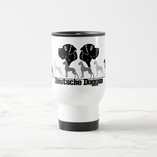Warmhaltetasse Doggen Travel Mug (Center)