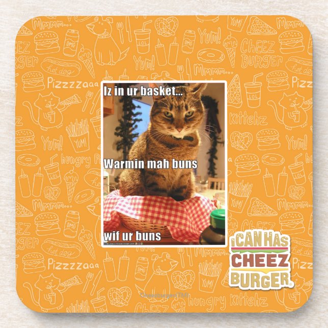 Warmin mah buns coaster (Front)