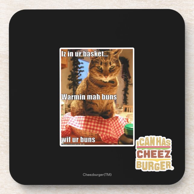 Warmin mah buns coaster (Front)