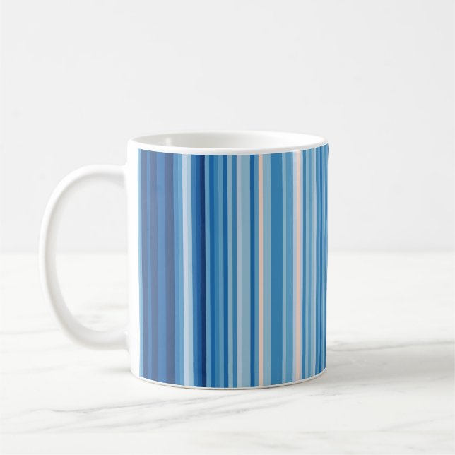 Warming Stripes 1901-2020 -- Africa Coffee Mug (Left)