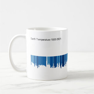 Warming Stripes Mug Bar Graph
