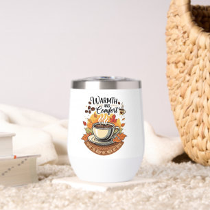 Warmth and Comfort - Cozy Autumn Coffee