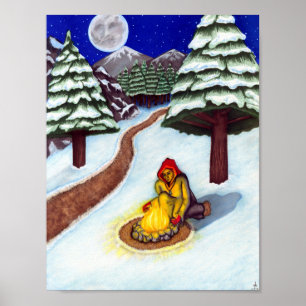 "Warmth in Winter" by Holly Ann Cardstock Print