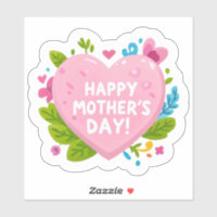 Warmth of Affection- Happy Mother’s Day Heart-shap