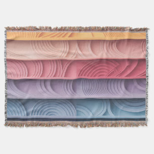 Warna Gradient Layers Throw Blanket