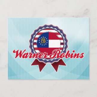Warner Robins, GA Postcard