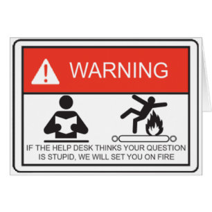 WARNING