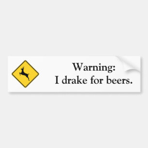warning-01 bumper sticker