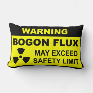 Warning: Bogon Flux Lumbar Cushion