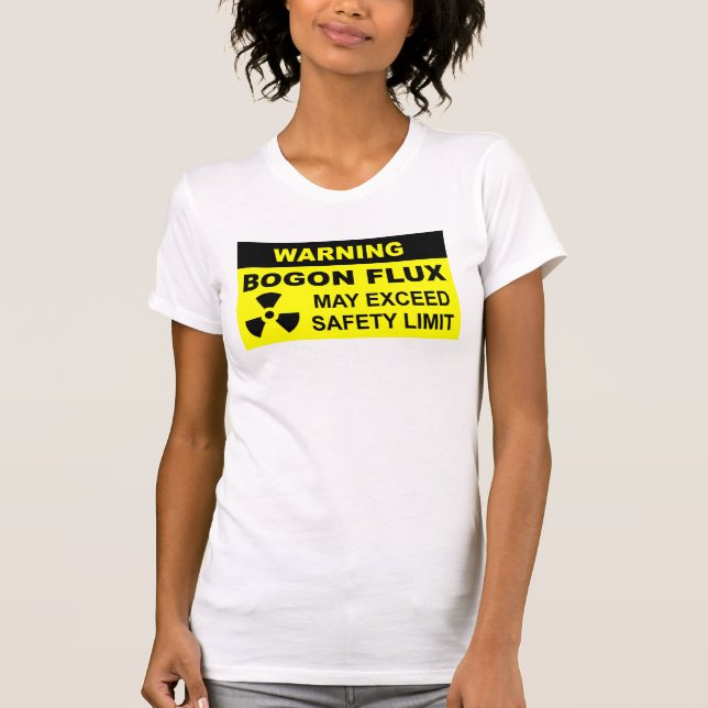 Warning: Bogon Flux T-Shirt (Front)