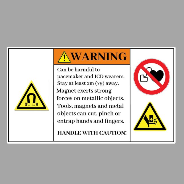 Warning Can be Harmful Label (Creator Uploaded)