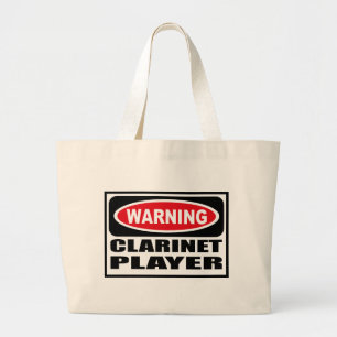 Warning CLARINET PLAYER Bag