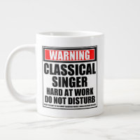 Warning Classical Singer Hard At Work