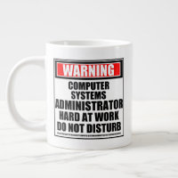 Warning Computer Systems Administrator