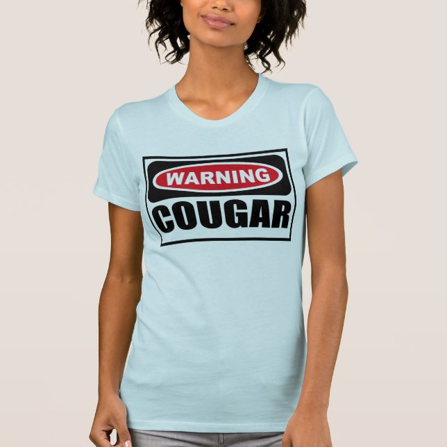 Warning COUGAR Women's T-Shirt (Front)