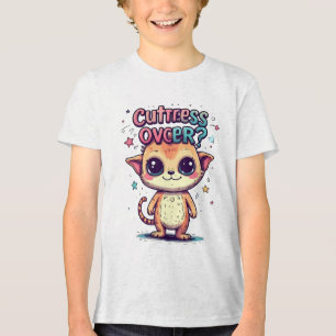 Warning: Cuteness Overload. Proceed at Your Own Ri Tri-Blend Shirt