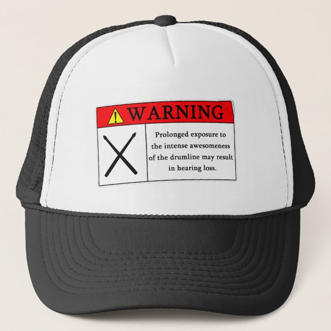 Warning Drumline Hat (Front)