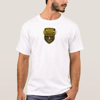 Warning Electrician May Spontaneously Talk Wiring T-Shirt