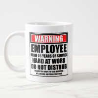 Warning Employee With 25 Years Of Service