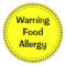 Warning  Food   Allergy