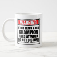 Warning Future Track & Field Champion Hard At Work