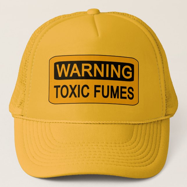 Warning hat - choose colour (Front)