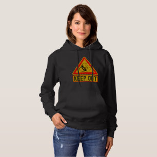 Warning hoodie