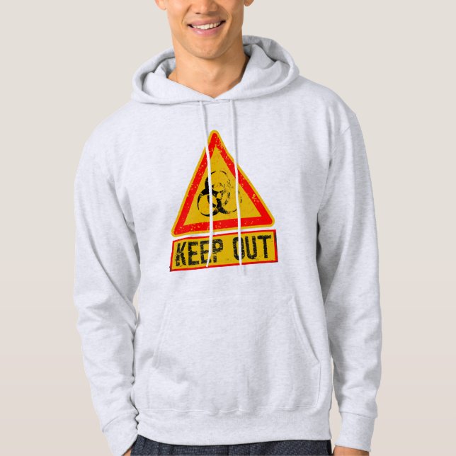 Warning  hoodie (Front)