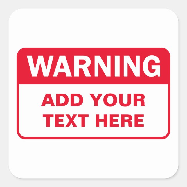 Warning Label (Front)