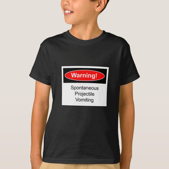 Warning Label T-Shirt (Front)