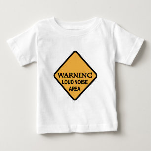 Warning Loud Noise Area Tshirts and Gifts