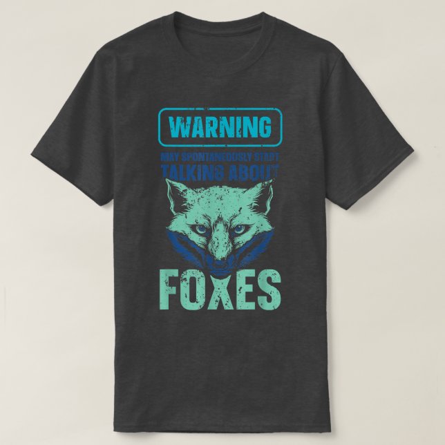 Warning may spontaneously start talking about foes T-Shirt (Design Front)