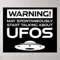 Warning May Spontaneously Start Talking About UFOs