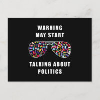 Warning may start talking about politics
